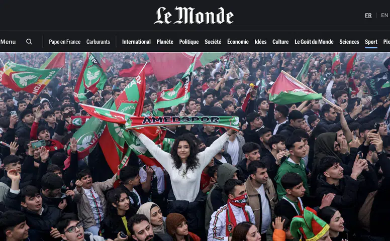 Le Monde’dan Amedspor dosyası: “Türk-Kürt ilişkilerinin barometresi”
