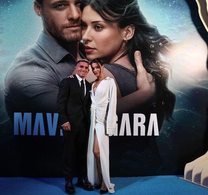 Devrim Ozkan Ile Lucas Torreira Mavi Magara Filminin Galasinda Aska Geldi Mj X C K
