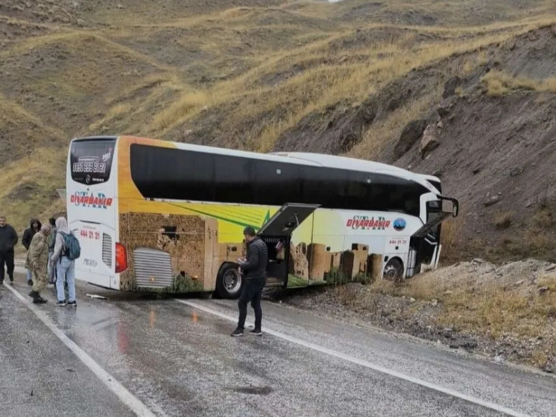 Kaza Sağanak Yağış Nedeniyle Meydana Geldi
