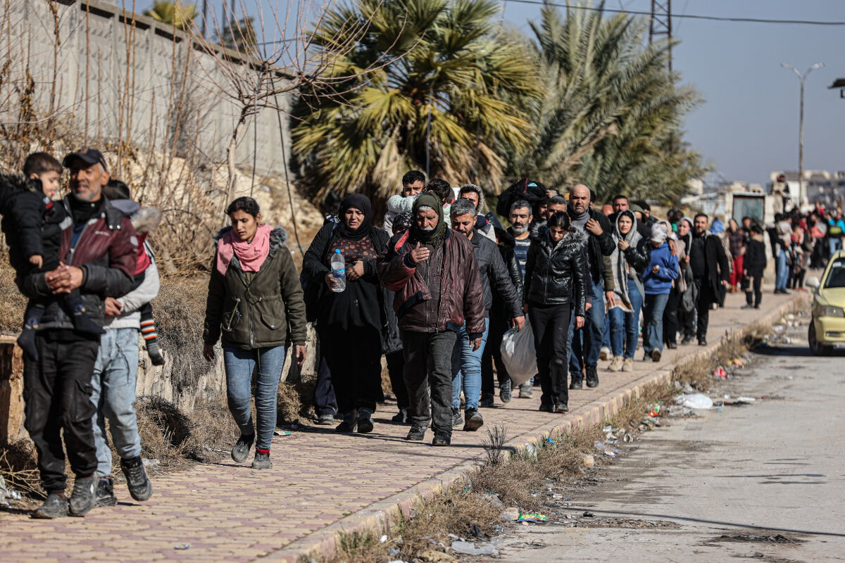 Halep’te Kürt sürgünü kameralara yansıyor 1