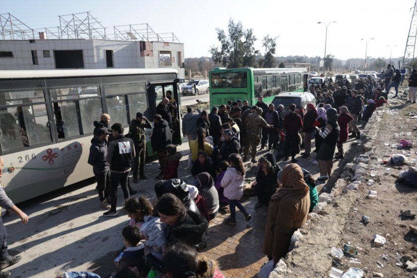 Halep’te Kürt sürgünü kameralara yansıyor 7