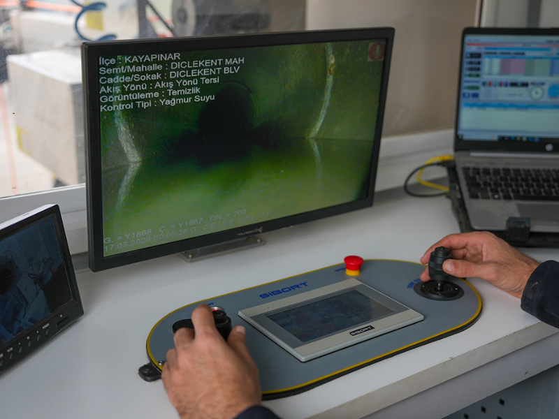 Robotik Gözler Hattın Içine Giriyor