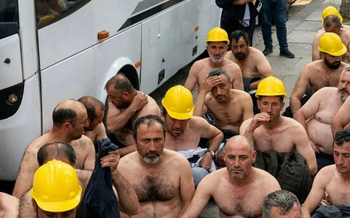 Doruk Madencilik işçileri Ankara'da açlık grevine başladı