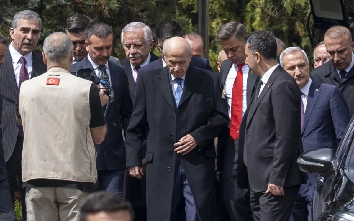 Devlet Bahçeli, Türkeş anmasına katıldı