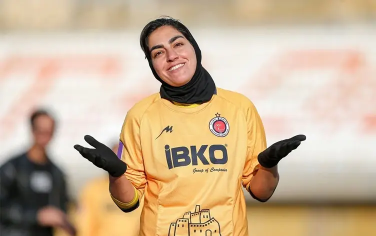 İran Kadın Milli Takımı'nın Kürt yıldızı 'Gol... | Rudaw.net