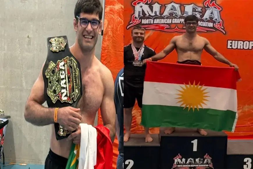 Kürt sporcu NAGA şampiyonu oldu - Nerina Azad- Tarafsız ve Güvenilir Kürd  ve Kürdistan haberleri, Peşmerge, Barzani