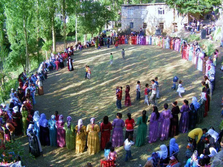 The Kurdish Dance "Govend", which means Circle Dance.