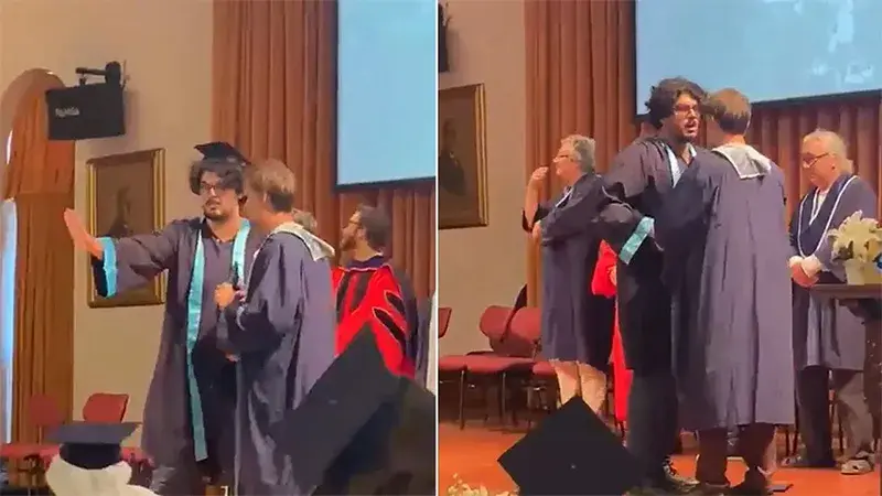 Boğaziçi Üniversitesi'nde akademisyenle öğrenci arasında gerilim: Öğrenci  fotoğraf çektirmek istemedi, öğretim üyesi diplomasını vermedi