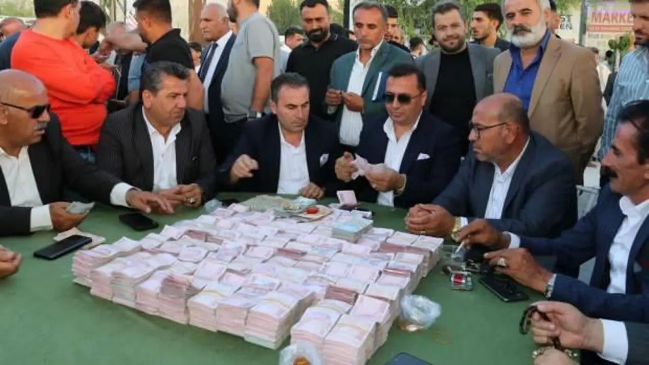 Milyonluk düğün! Beş bin kişi katıldı, paraları 14 kişi saydı! - Haber 7 GÜNCEL